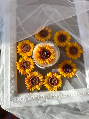 شمع گل آفتابگردان